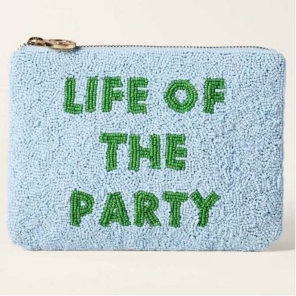 kate spade x Target "Life of the Party" Beaded Clutch NWT